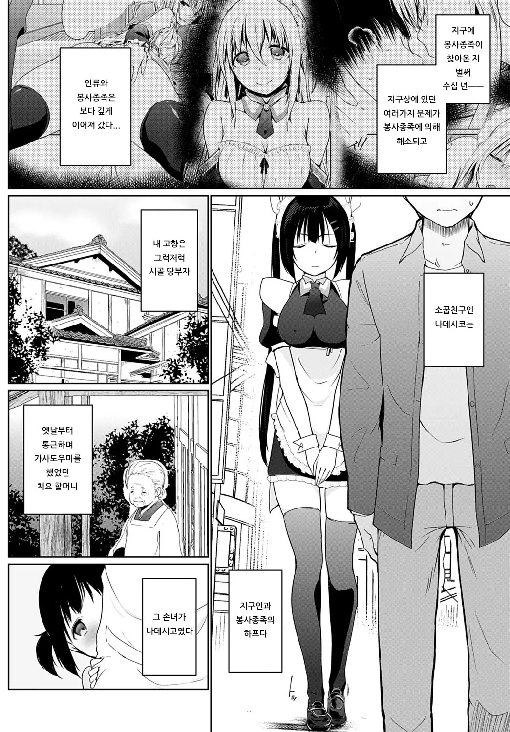 Houshi Shuzoku ga Yattekita! ~Itsunomaniyara Toki wa Nagarete~ | 봉사종족이 찾아왔다! ~어느샌가 시간은 흐르고~ page 2 full