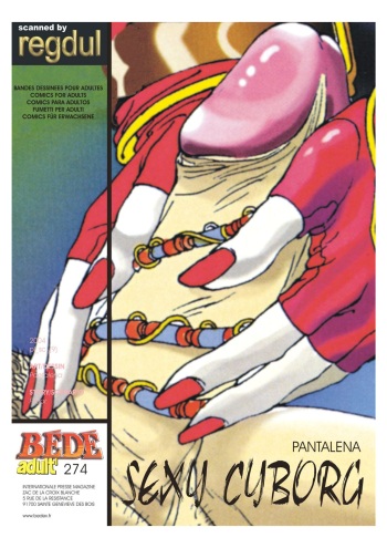 Sexy cyborg cover