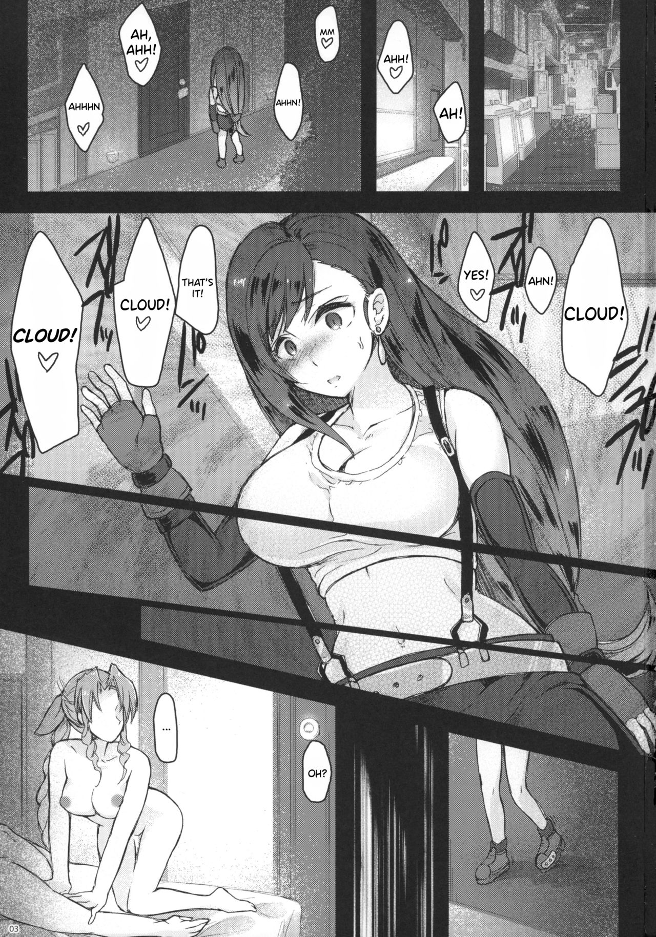 Futanari Doutei Tifa Inran Mesuchinpo Kairaku ochi page 3 full