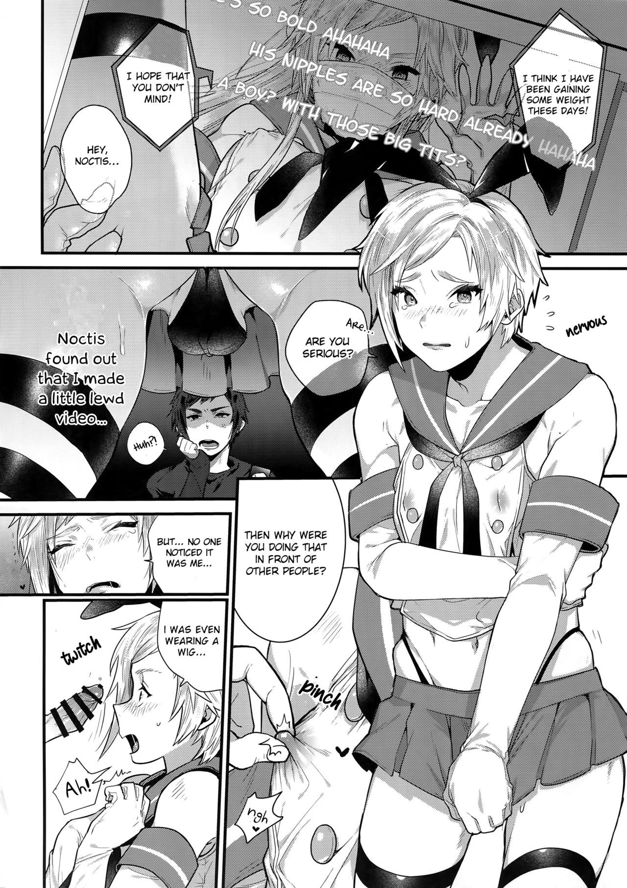 Taikei Iji no Shudan | Prompto Argentum-kun's Means For Maintaining His Body Shape! page 3 full