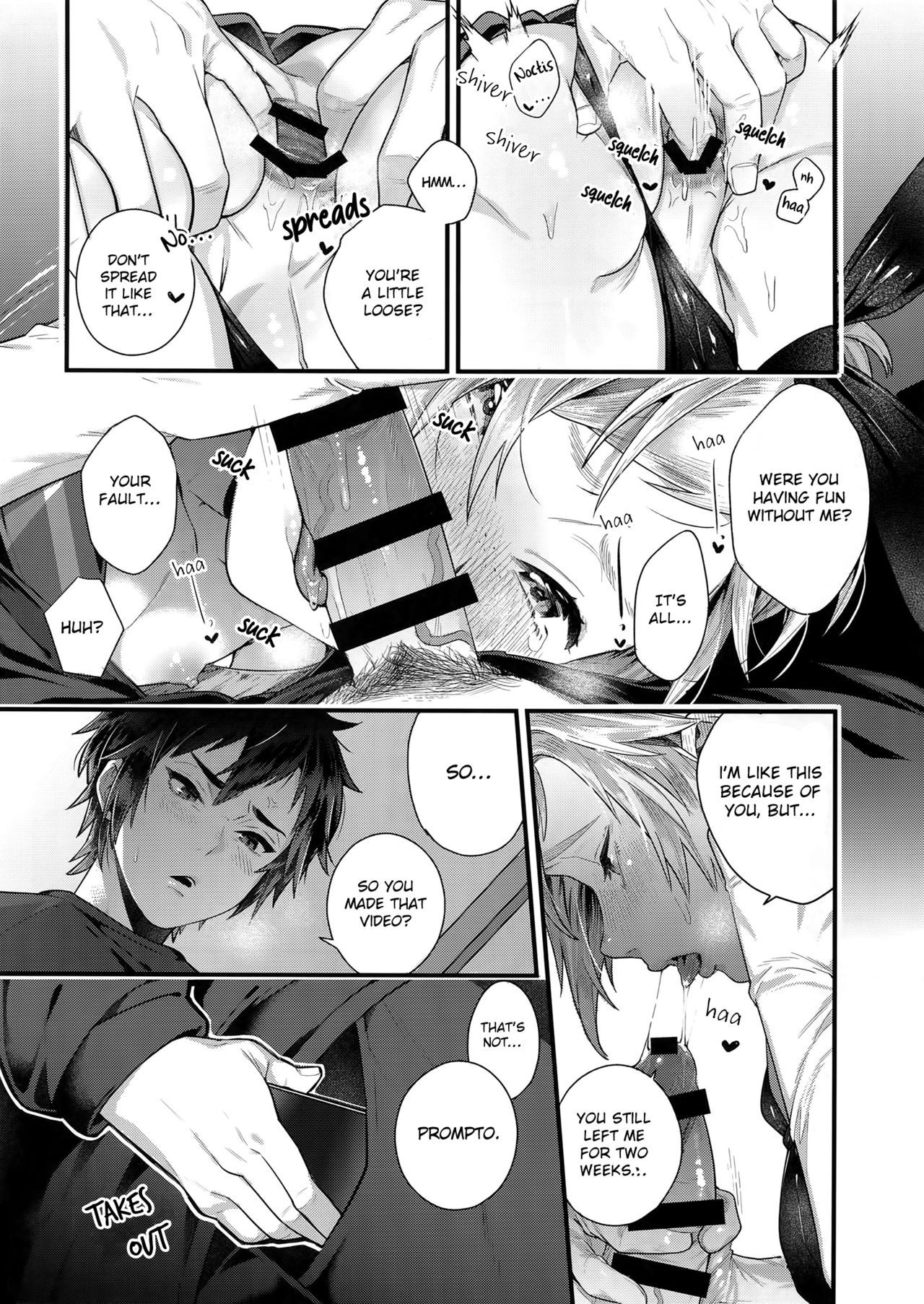 Taikei Iji no Shudan | Prompto Argentum-kun's Means For Maintaining His Body Shape! page 5 full