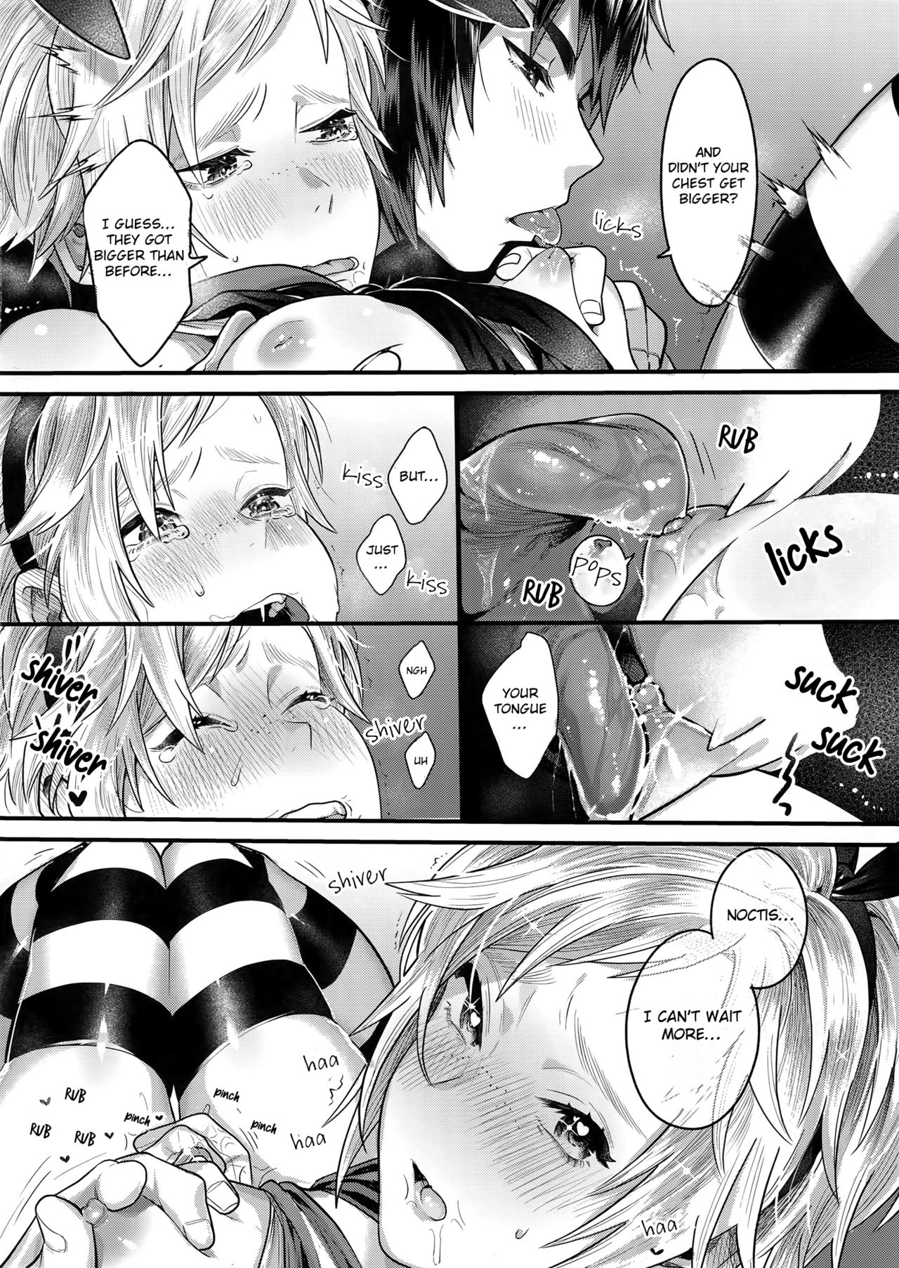 Taikei Iji no Shudan | Prompto Argentum-kun's Means For Maintaining His Body Shape! page 9 full