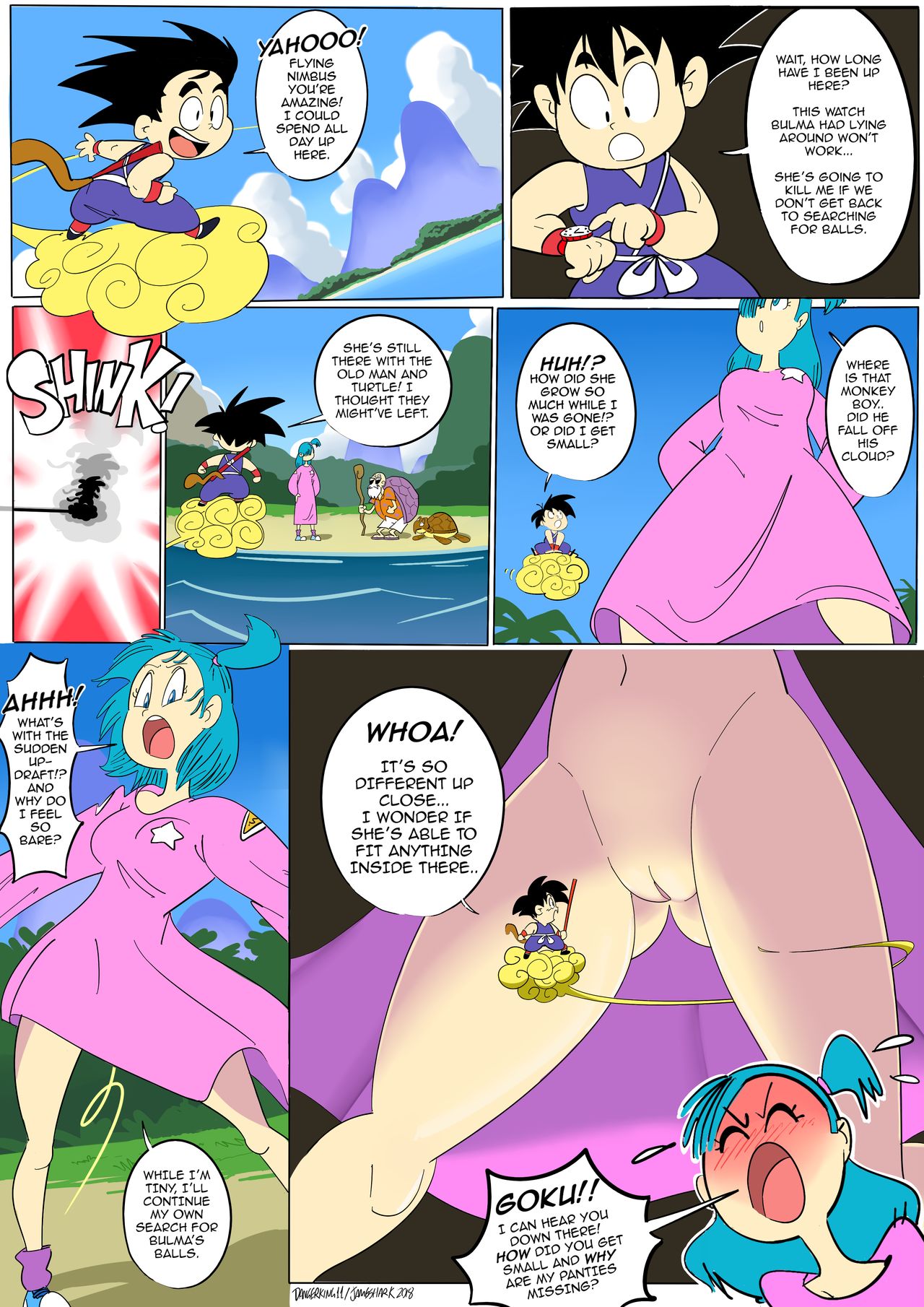 Bulma's Missing Balls page 1 full