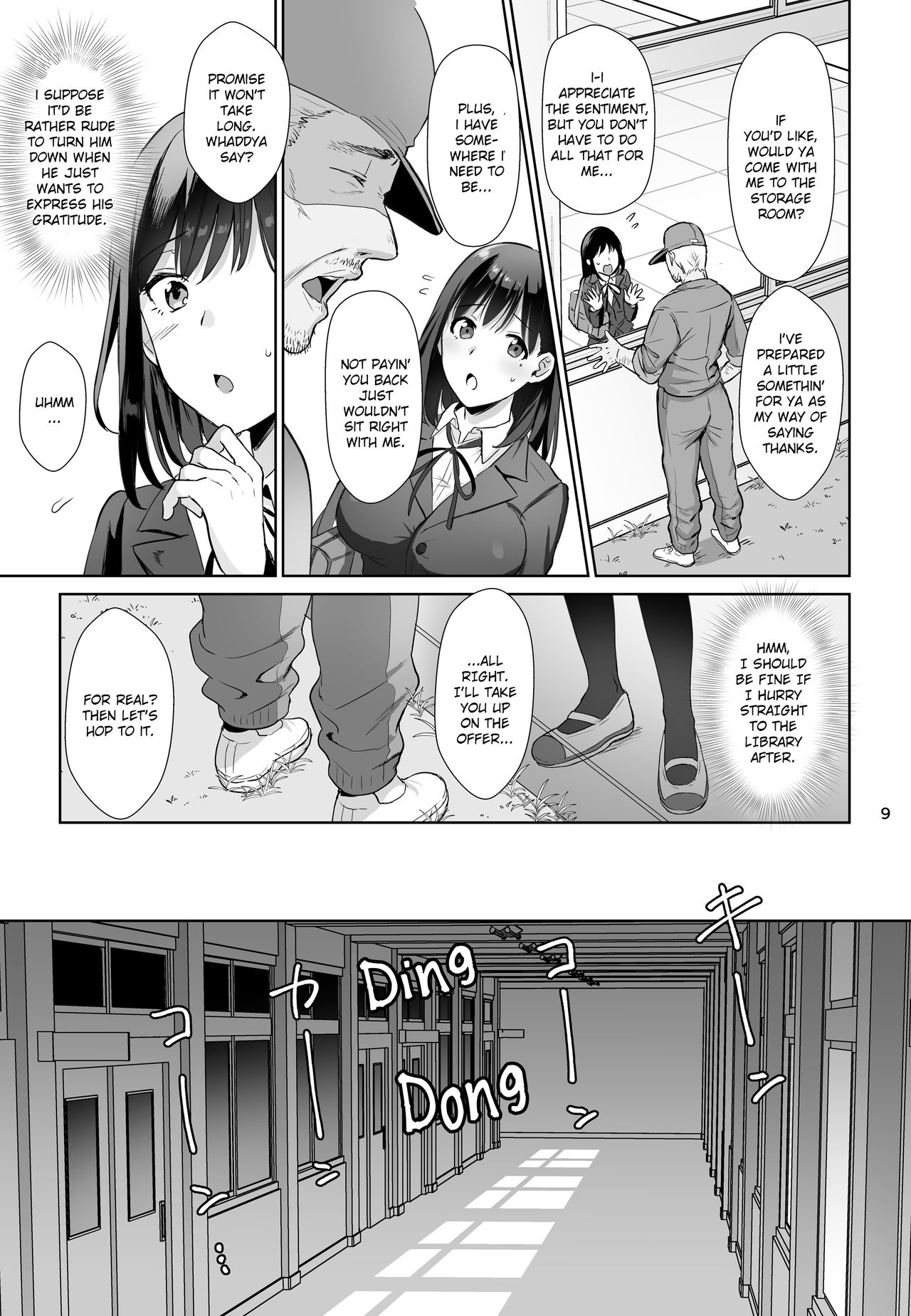 Toshoshitsu no Kanojo ~Seiso na Kimi ga Ochiru made~ page 8 full