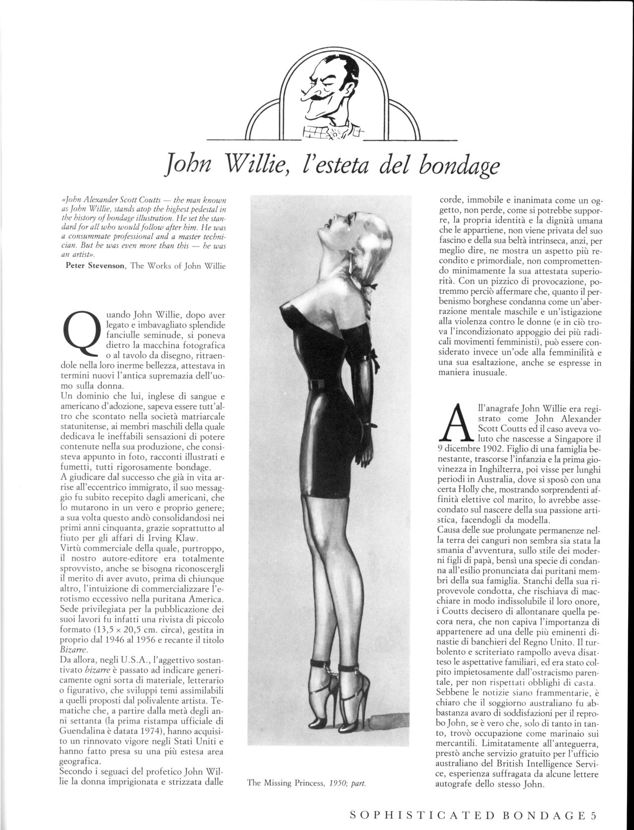 The Art of John Willie : Sophisticated Bondage 1946-1961 : An Illustrated Biography page 6 full