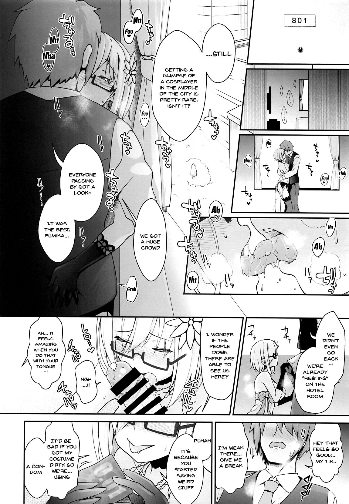 Purupuru Yurasu H-Cup Namachichi Hobo Marudashi Layer Icha Love Rojou CosEve Date | making love to a cosplayer with large swaying h-cup breasts at a cosplay event page 9 full