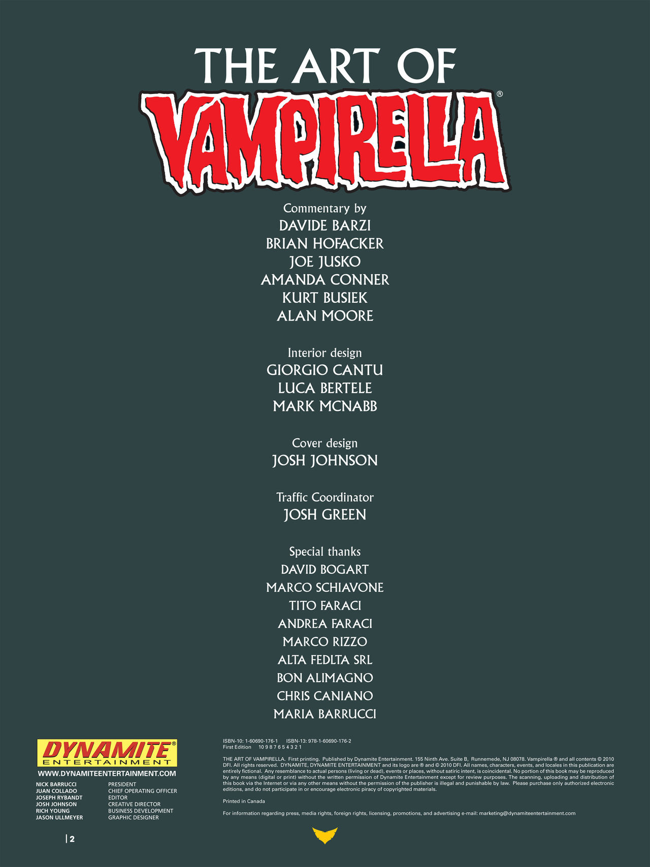 The Art of Vampirella page 3 full