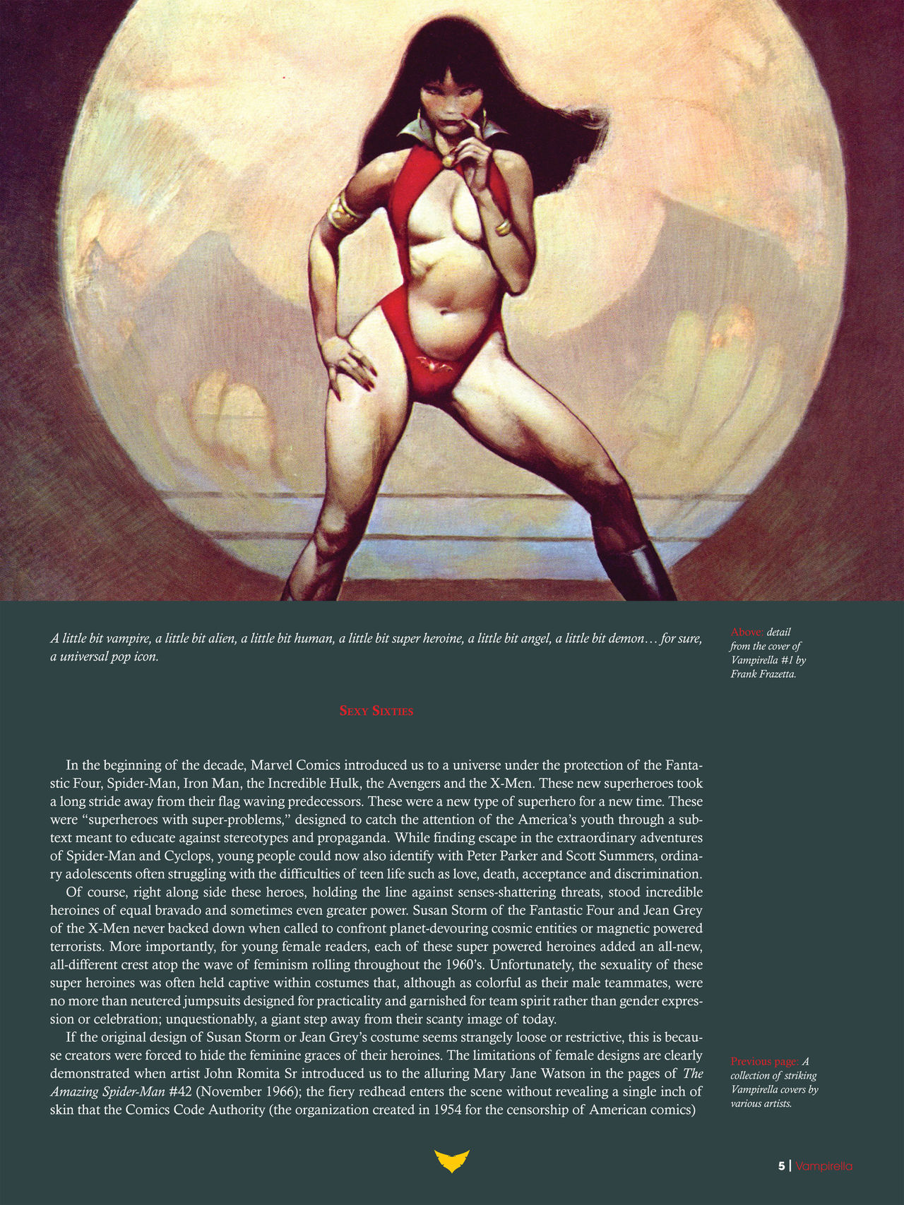 The Art of Vampirella page 6 full