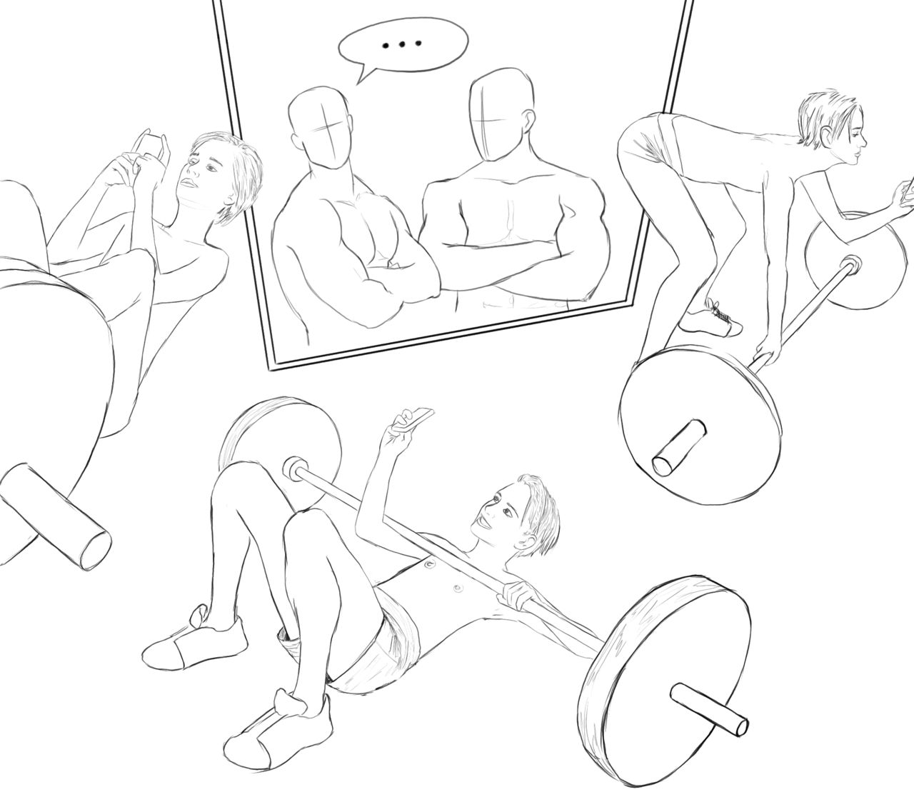 The Gym. page 1 full