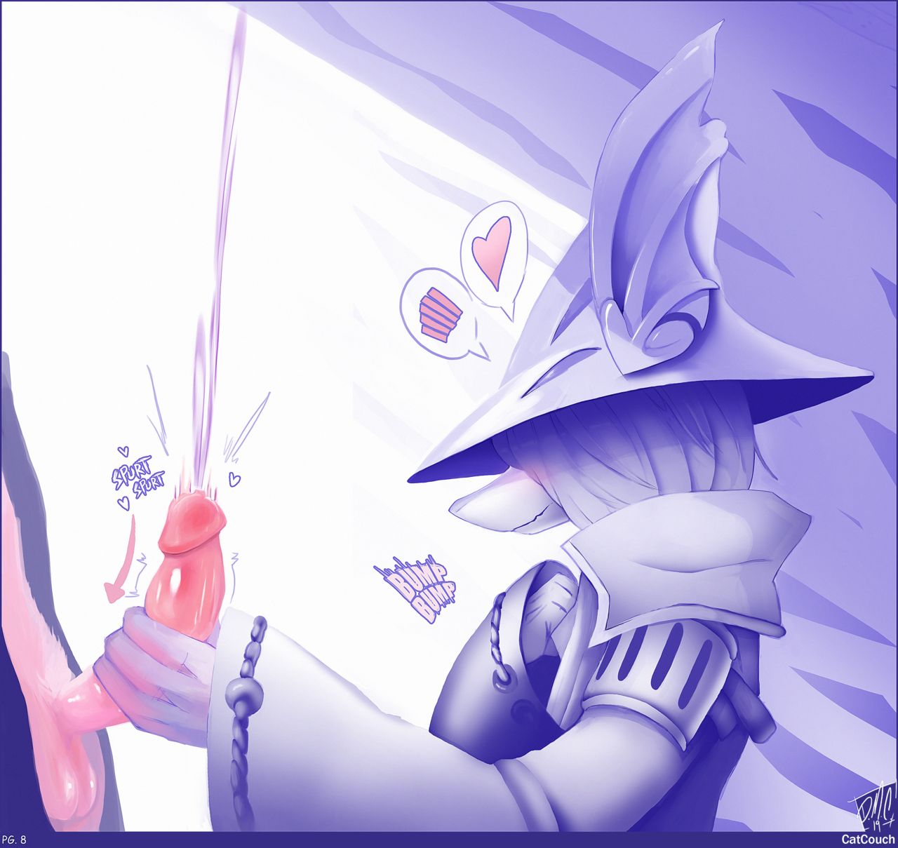 Curious Freya + Freya Sketch page 8 full