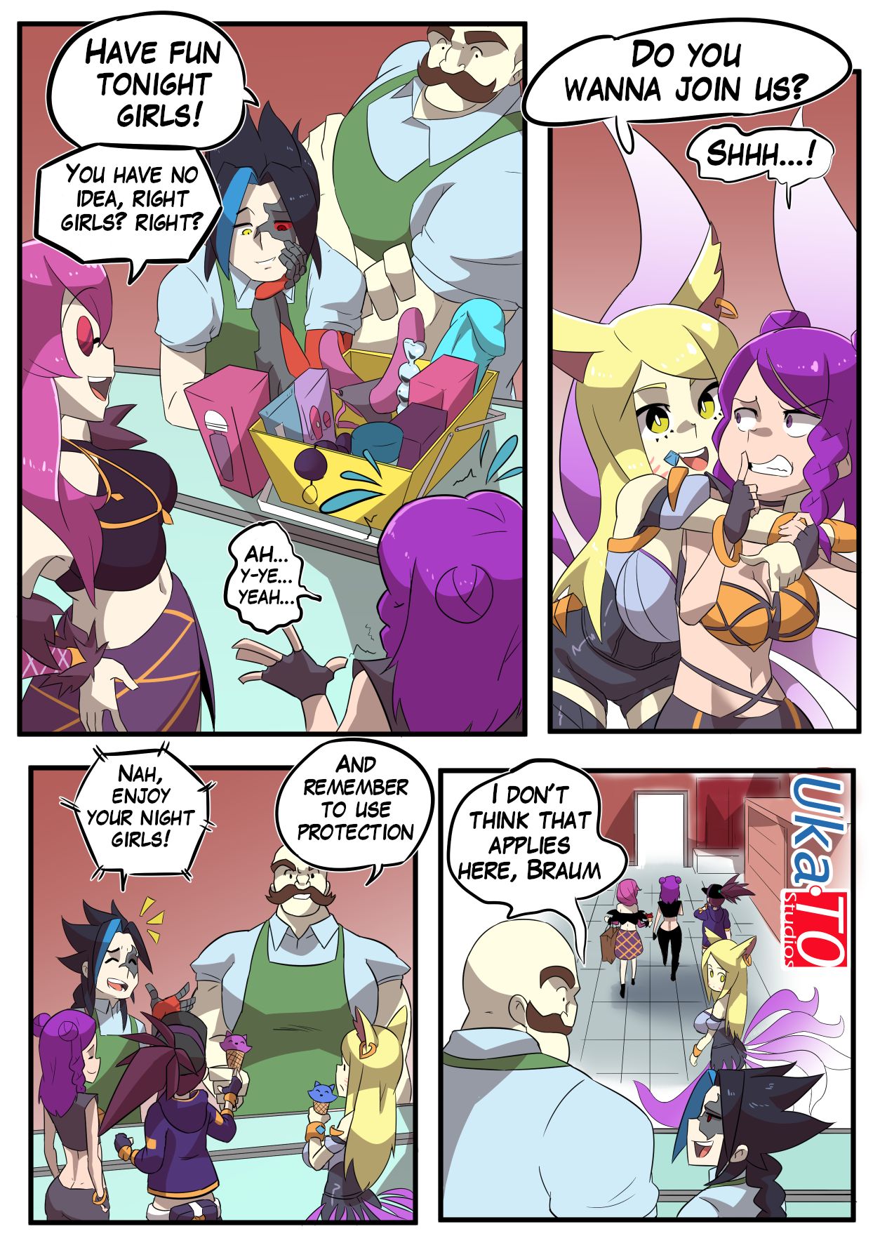 K/DA Girls Night page 2 full