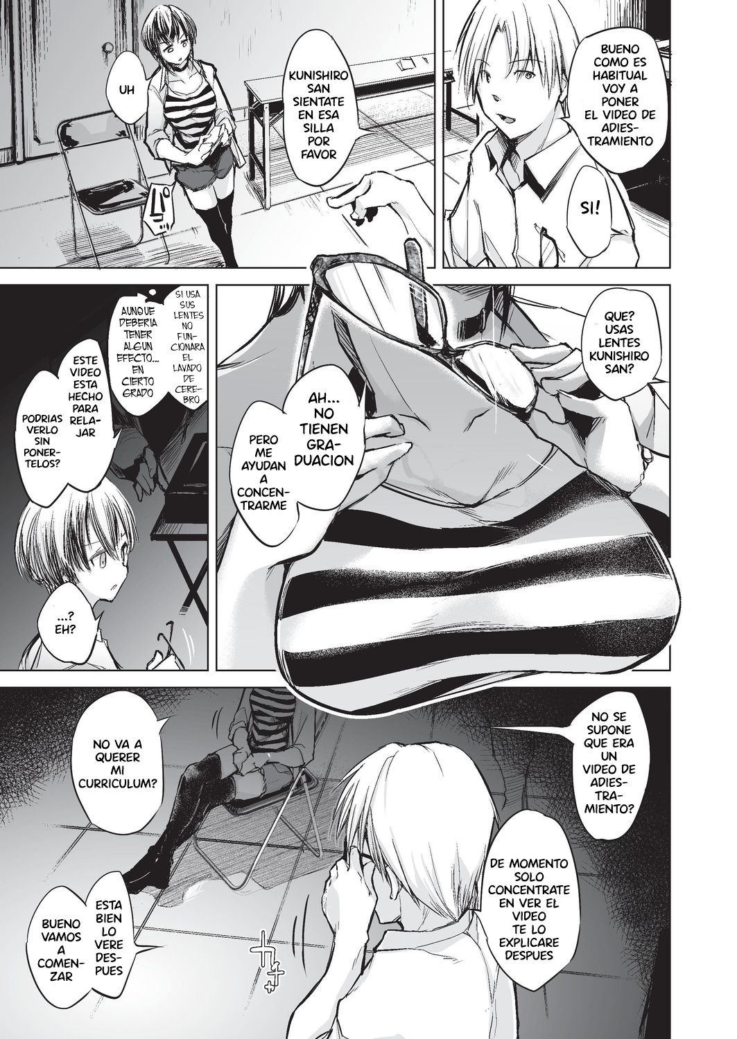 Sennou Sareru dake no Kantan na Oshigoto desu Kouhen - It's Just An Easy Job To Be Brainwashed | Someterse a un lavado de cerebro es un trabajo muy facil 2da parte page 3 full