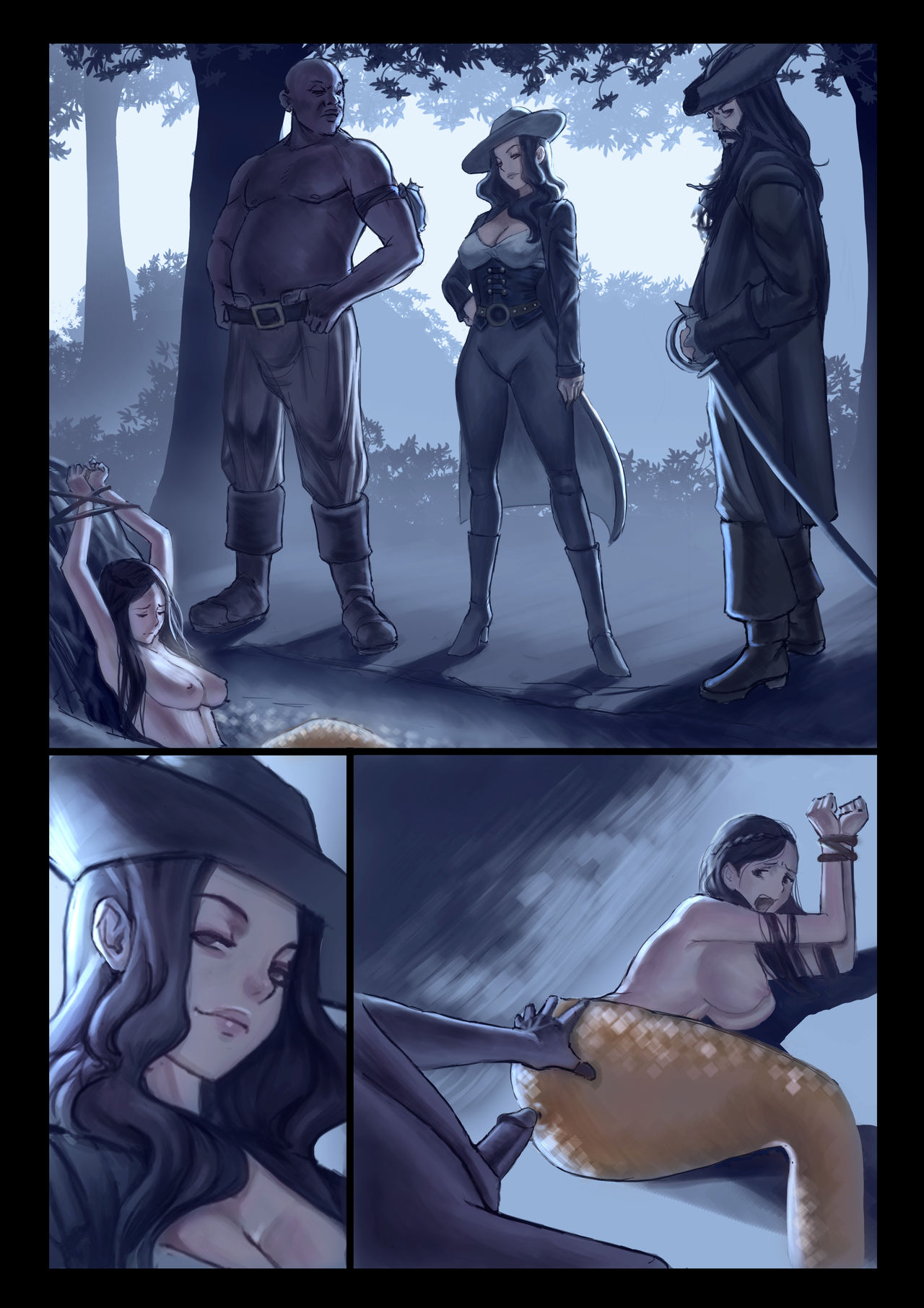 Pirates of the Caribbean: On Stranger Tides - Pirates vs Mermaid page 4 full