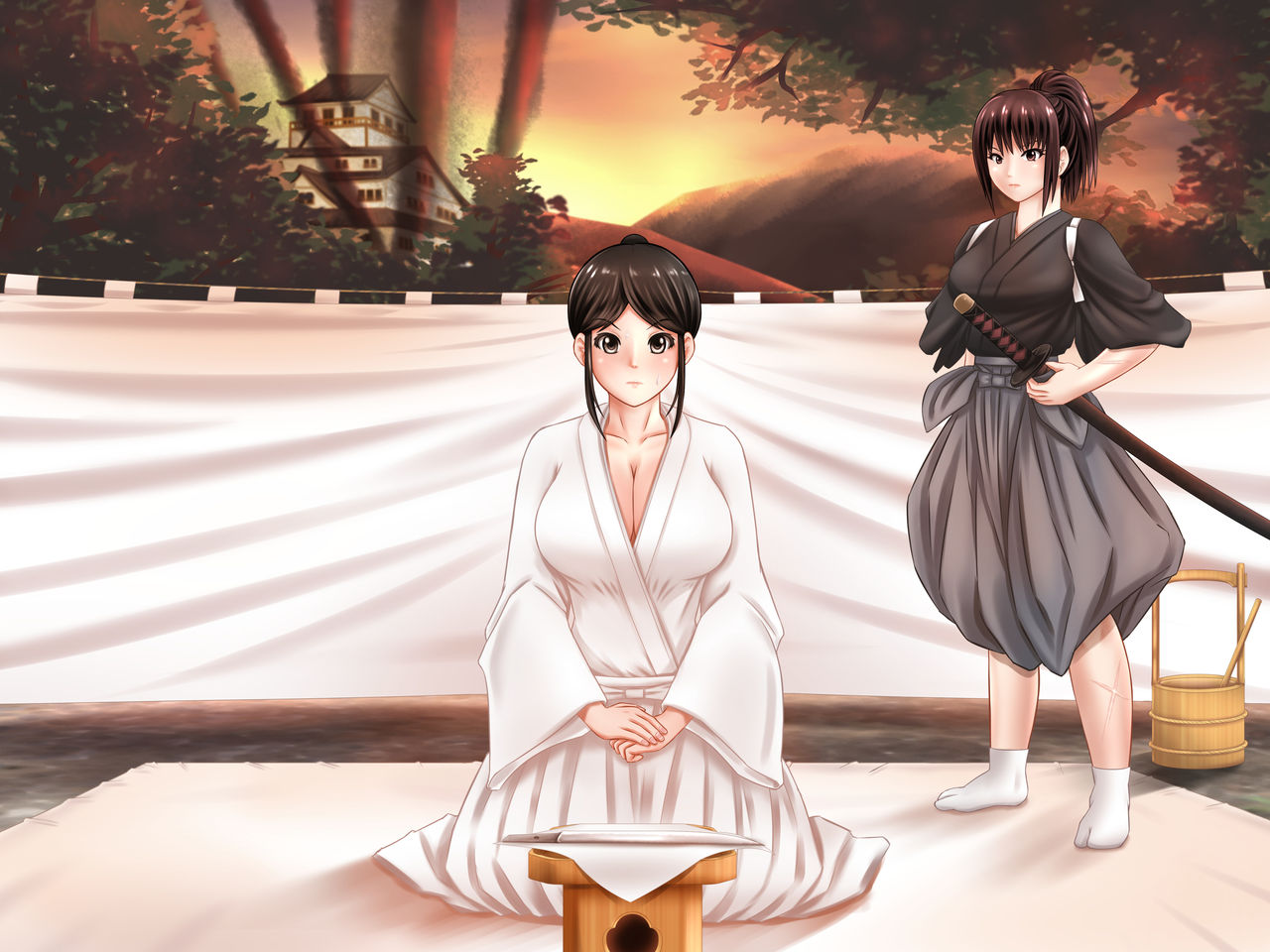 Seppuku Zanshu Scene Illust page 3 full