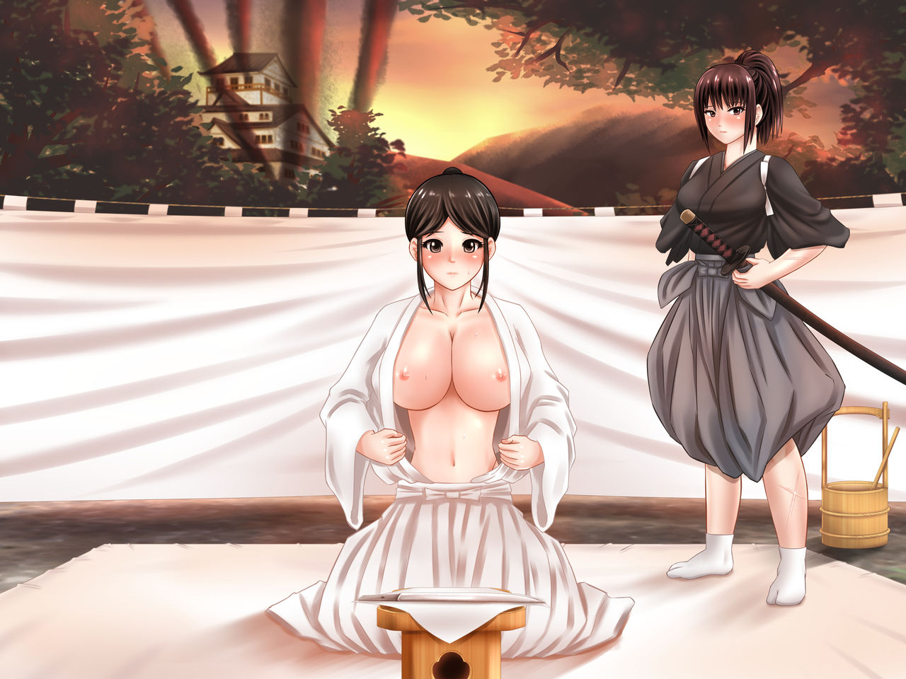 Seppuku Zanshu Scene Illust page 4 full