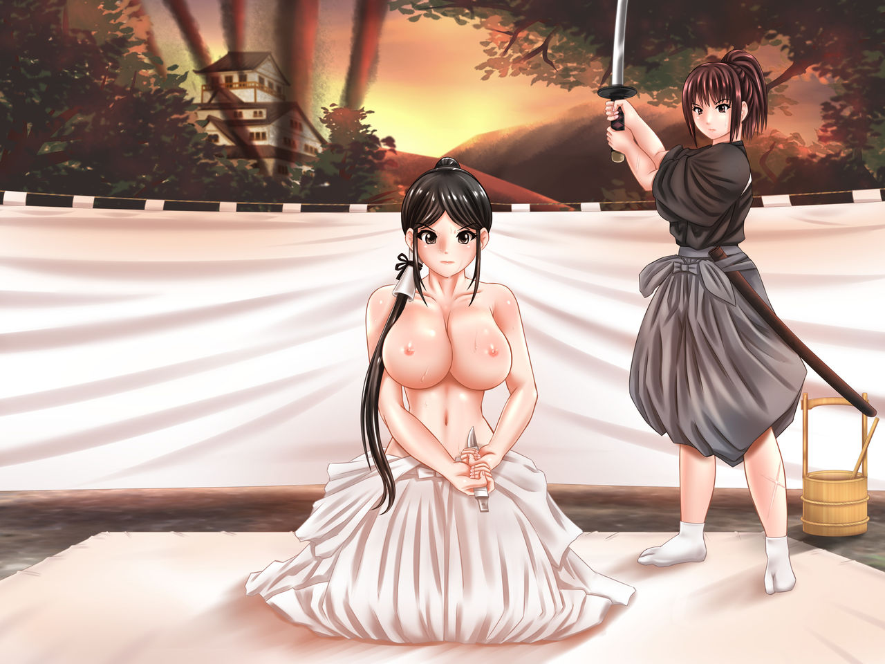 Seppuku Zanshu Scene Illust page 6 full