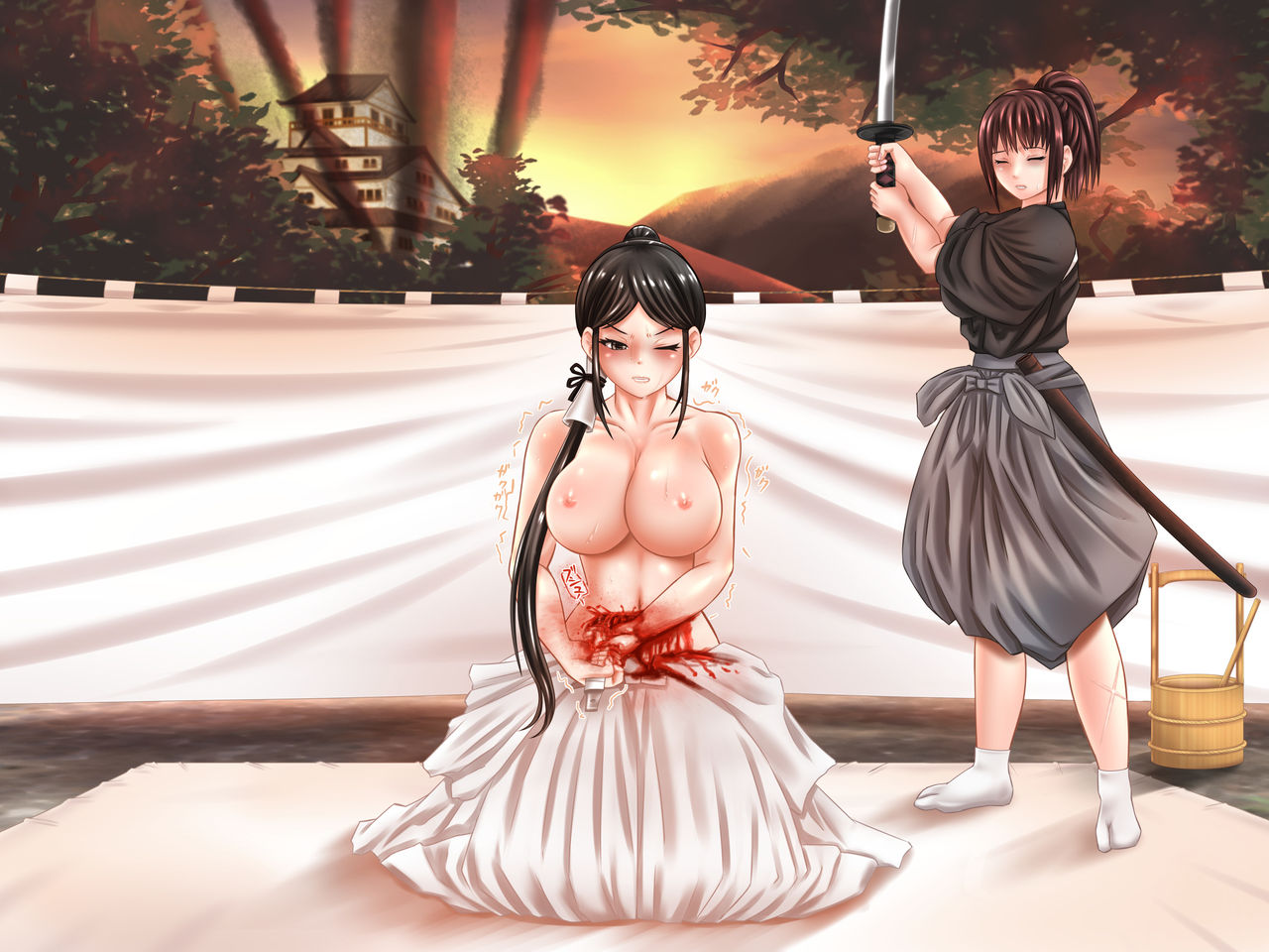Seppuku Zanshu Scene Illust page 9 full