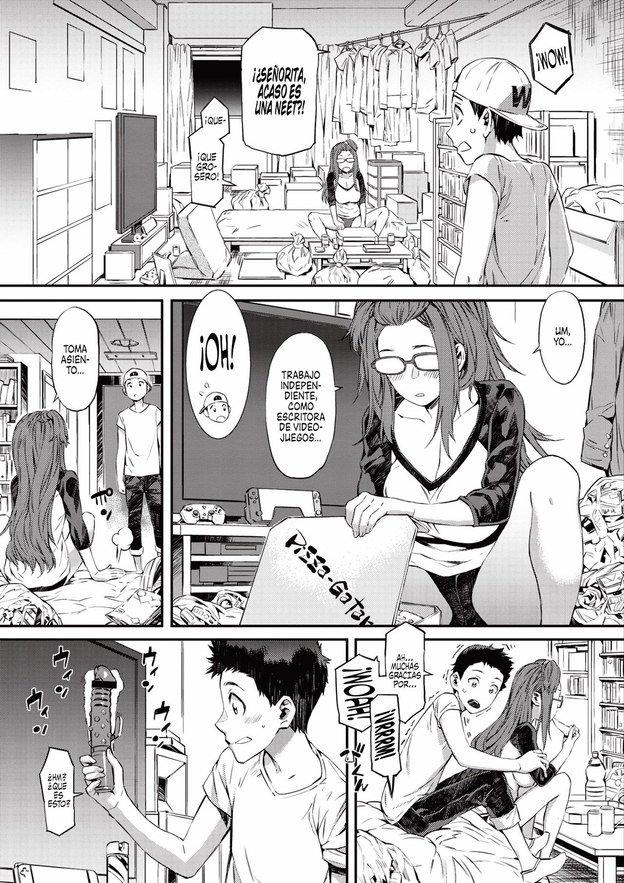 Gasatsu na Kanojo | Una Señorita sin Refinar page 3 full