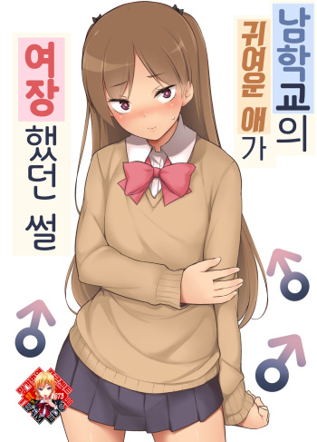 Danshikou no Kawaii Ko ga Josou Shita Hanashi | 남학교의 귀여운 애가 여장했던 썰 cover