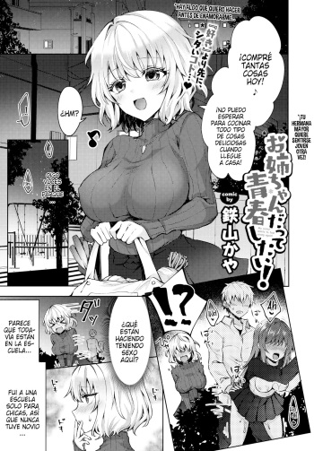 Onee-chan datte Seishun Shitai! | ¡Mi Hermana Mayor quiere sentirse joven otra vez! cover