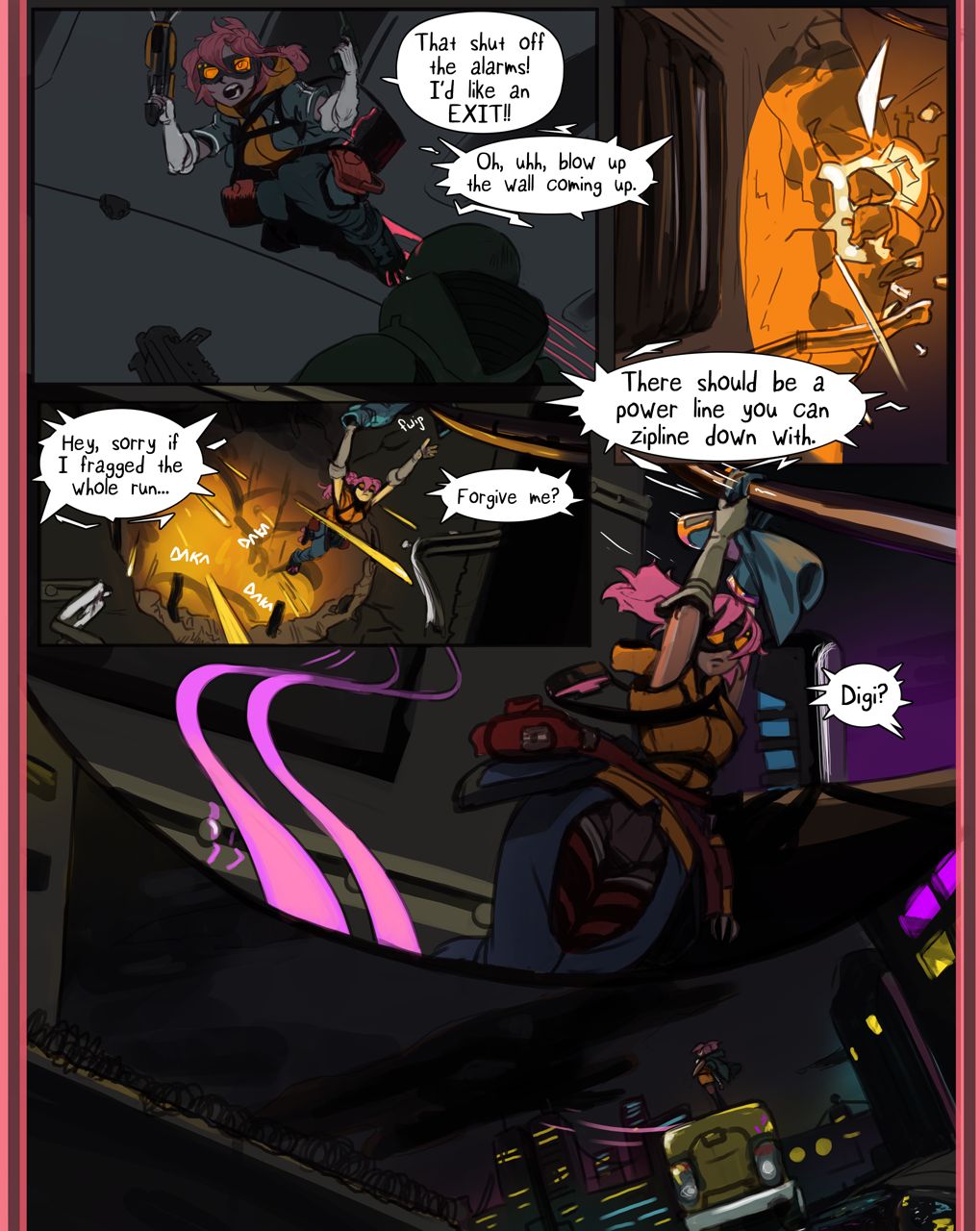 Digi the Runner page 4 full