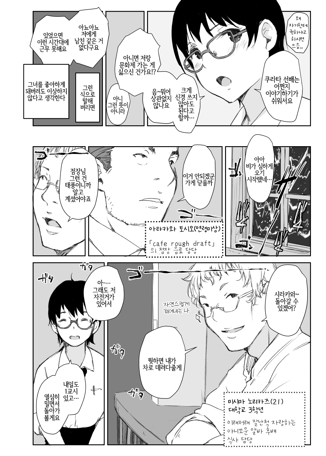 Shortcut de Megane no Niau Hitonatsukoi Beit no Kouhai ga Yarichin Douryou no Kuruma de Okurarete kara Mudankekkin Shiteiru page 3 full
