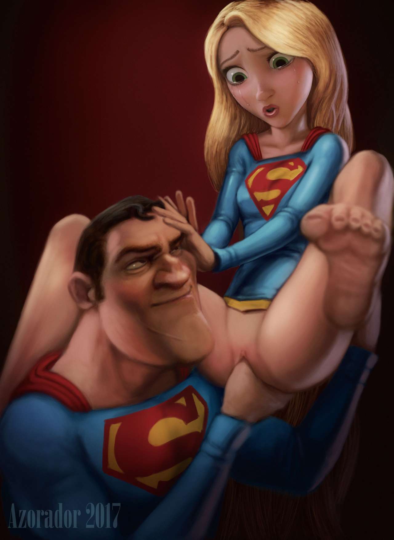 Rapunzel as Supergirl page 3 full