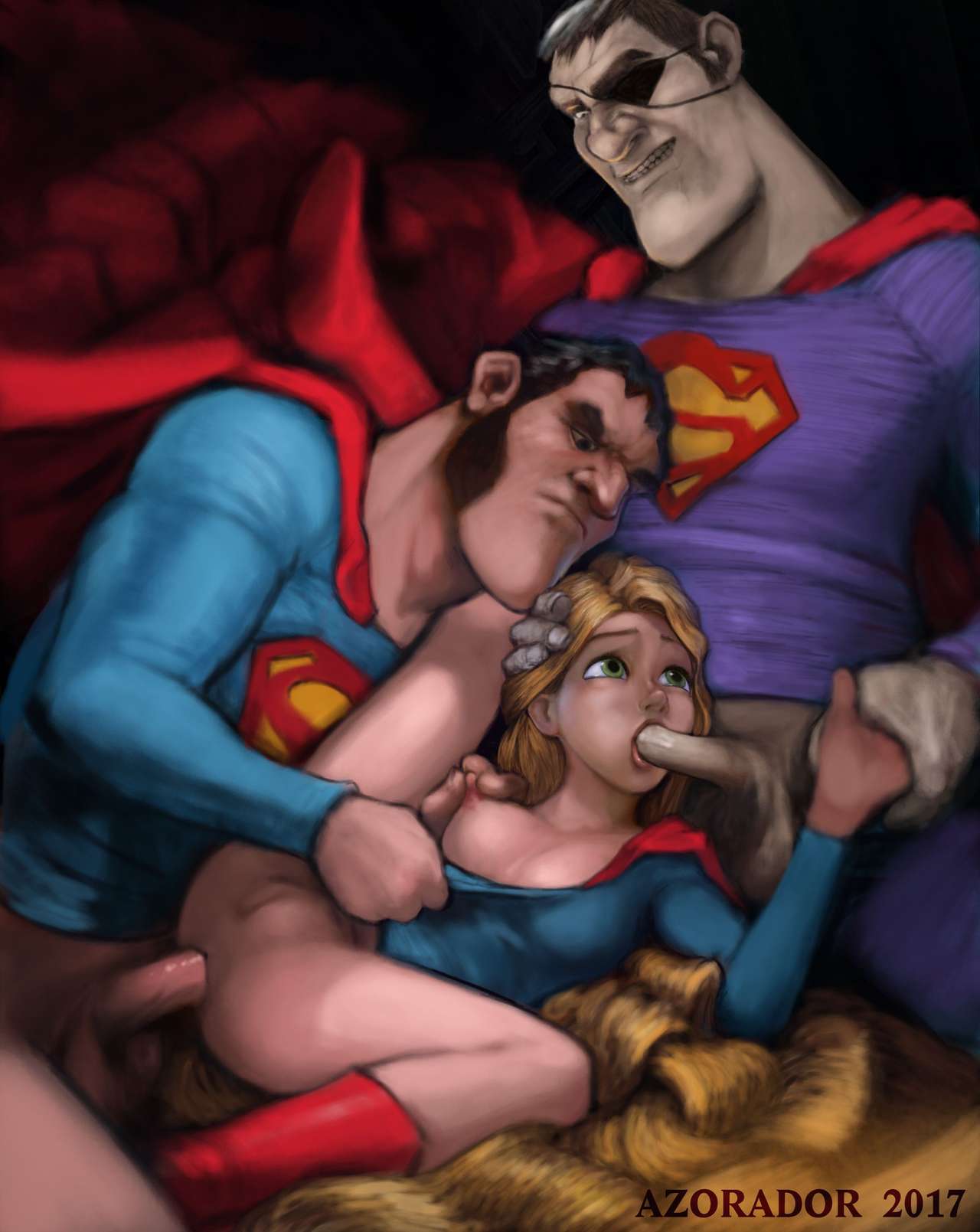 Rapunzel as Supergirl page 4 full