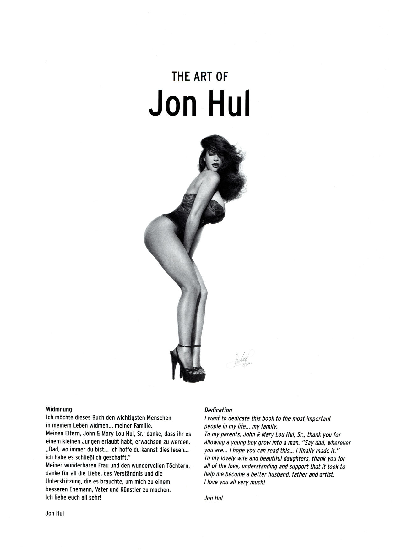 Art Fantastix #12 - The Art of Jon Hul page 3 full