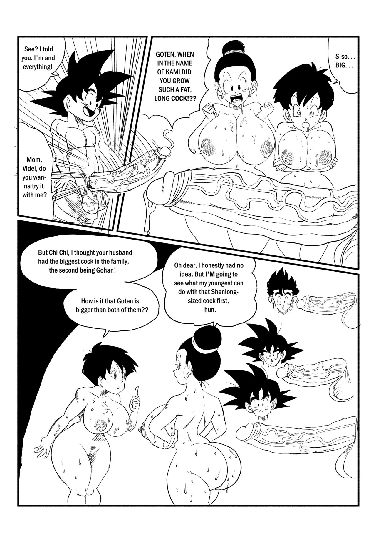 True Alpha Saiyan Commission page 2 full
