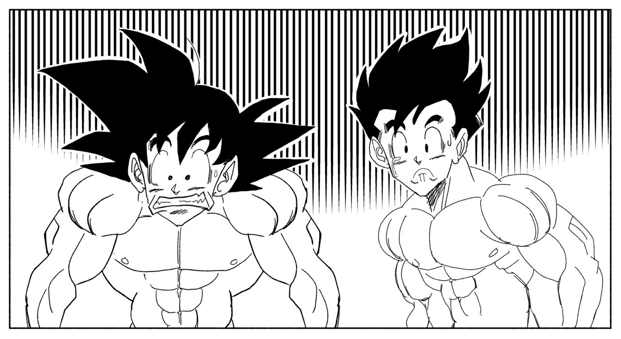 True Alpha Saiyan Commission page 5 full