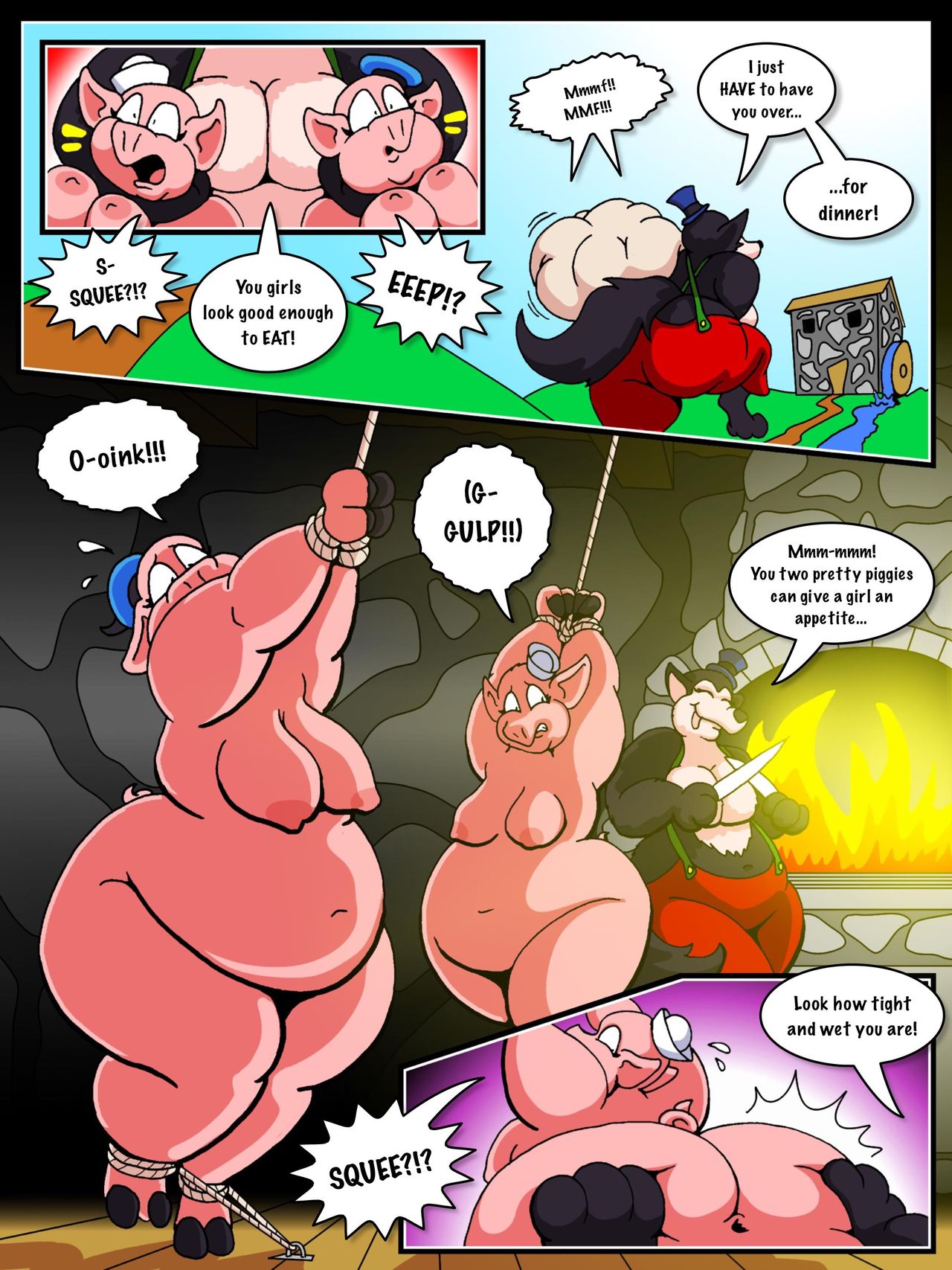 Three Pretty Piggies page 7 full