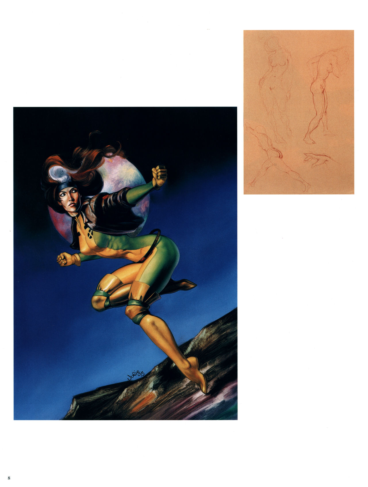 Art Fantastix #05 - The Art of Julie Bell page 9 full
