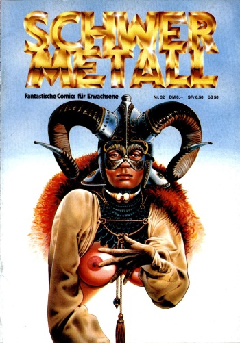 Schwermetall #032 cover