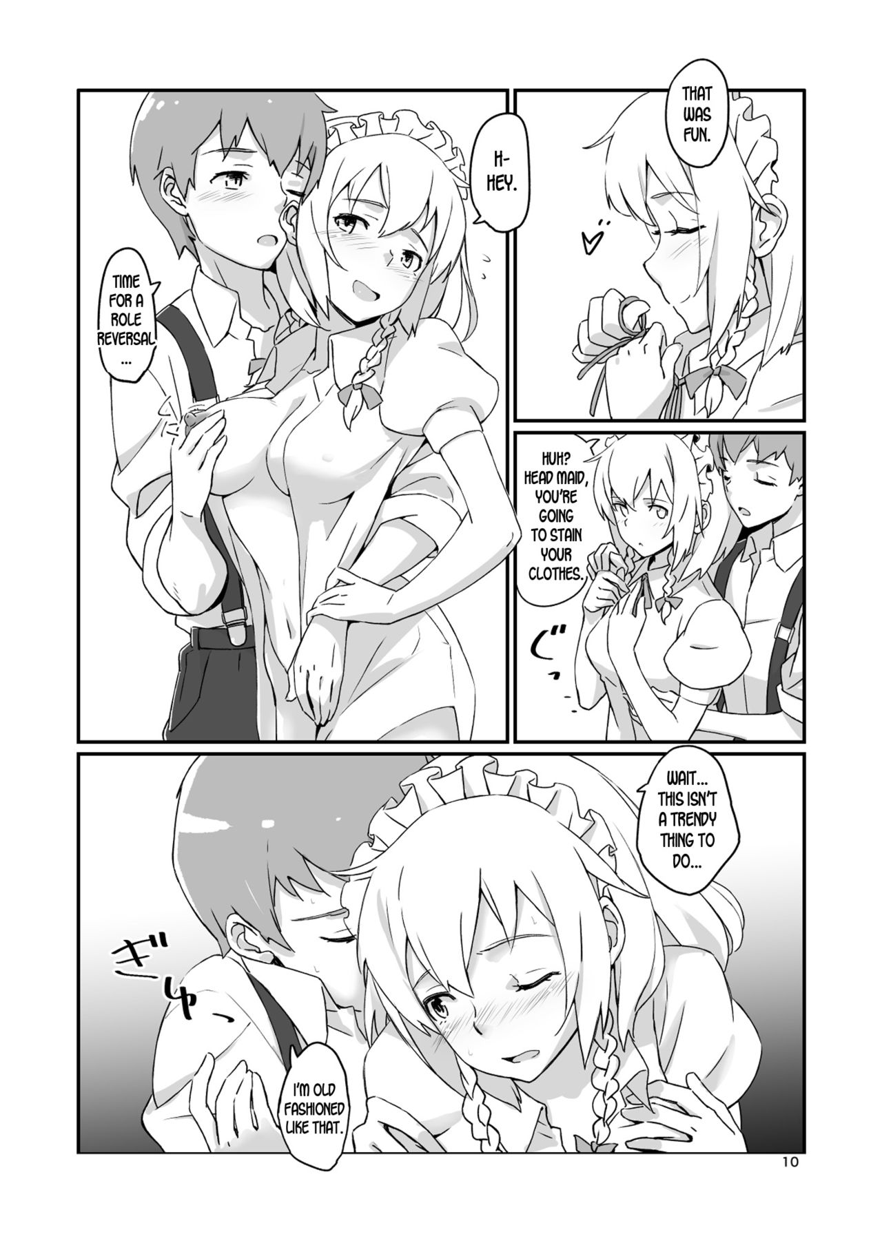 Naisho no Sakuya-san page 10 full