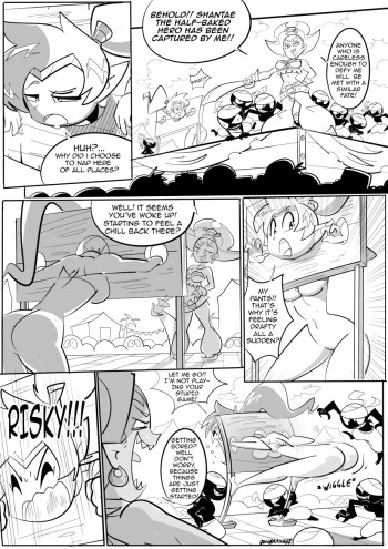 Shantae and Risky's Revenge cover