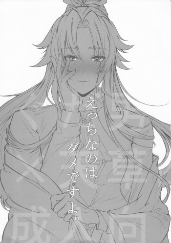 Ecchina no wa Damedesuyo. cover