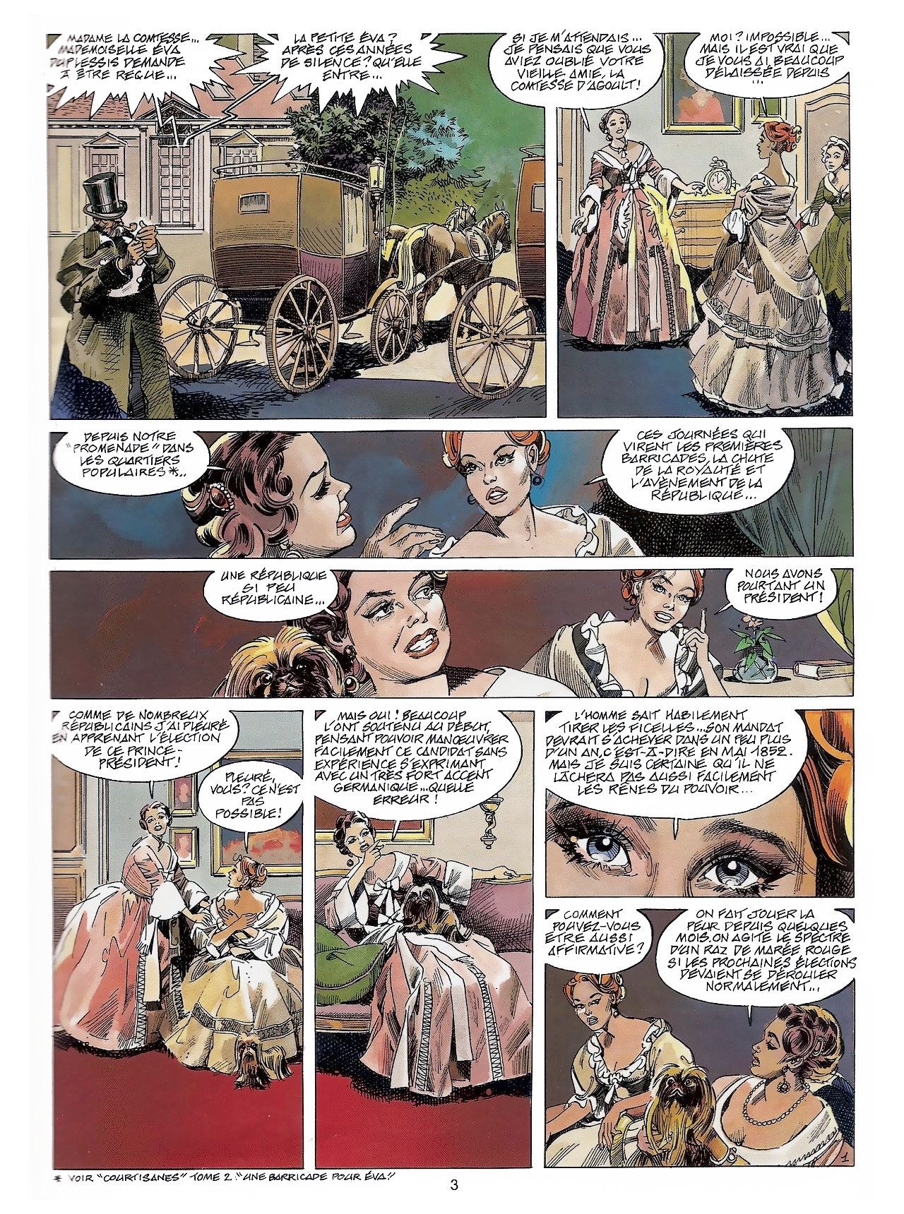 Courtisanes - T03 Une palette pour Eva page 3 full