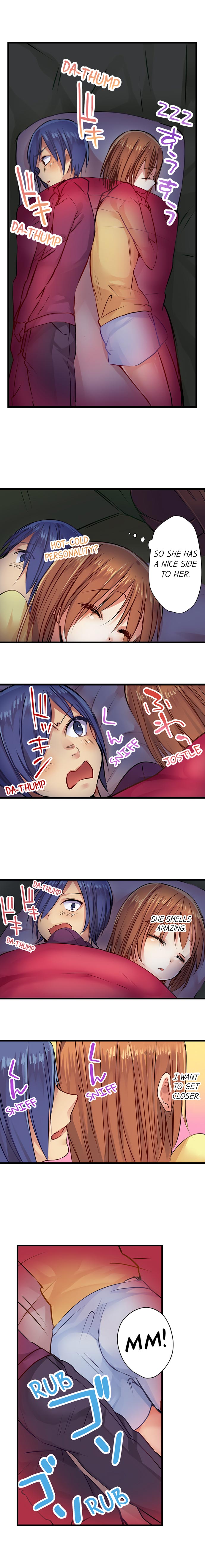 Nebukuro Ecchi ~ Senpai! Haitte ii desu ka? | Sex in the Sleeping Bag. Can I Join You? page 8 full