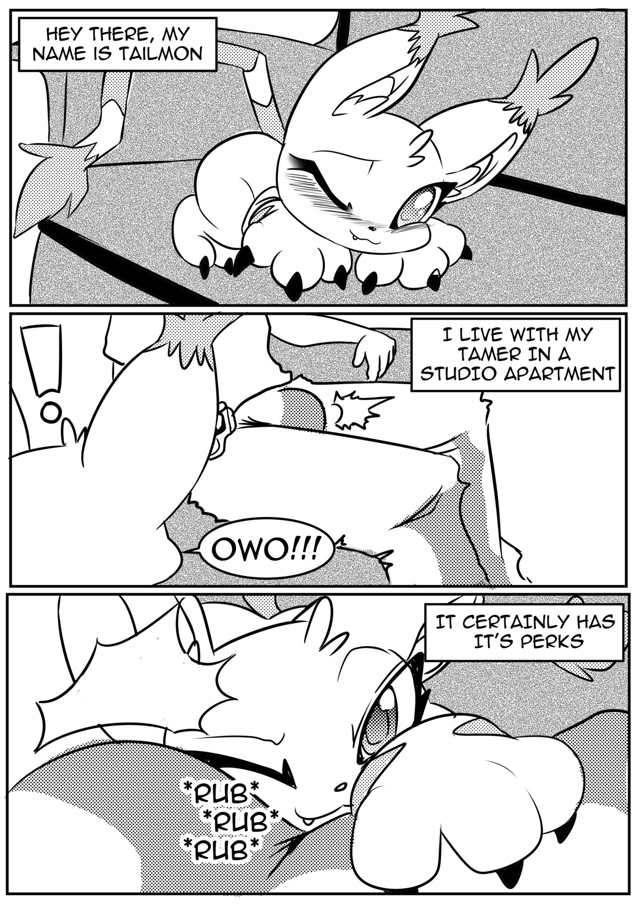 Digi-tail Heat: Tailmon's Tailhole Tale page 6 full