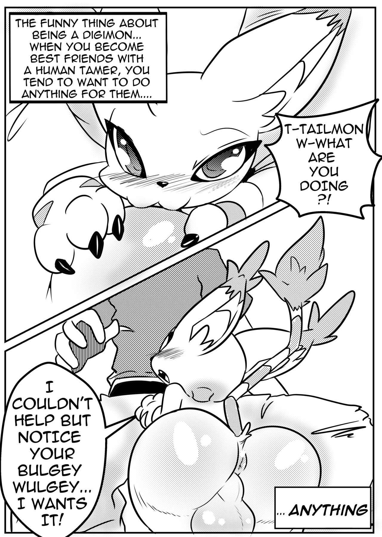 Digi-tail Heat: Tailmon's Tailhole Tale page 7 full