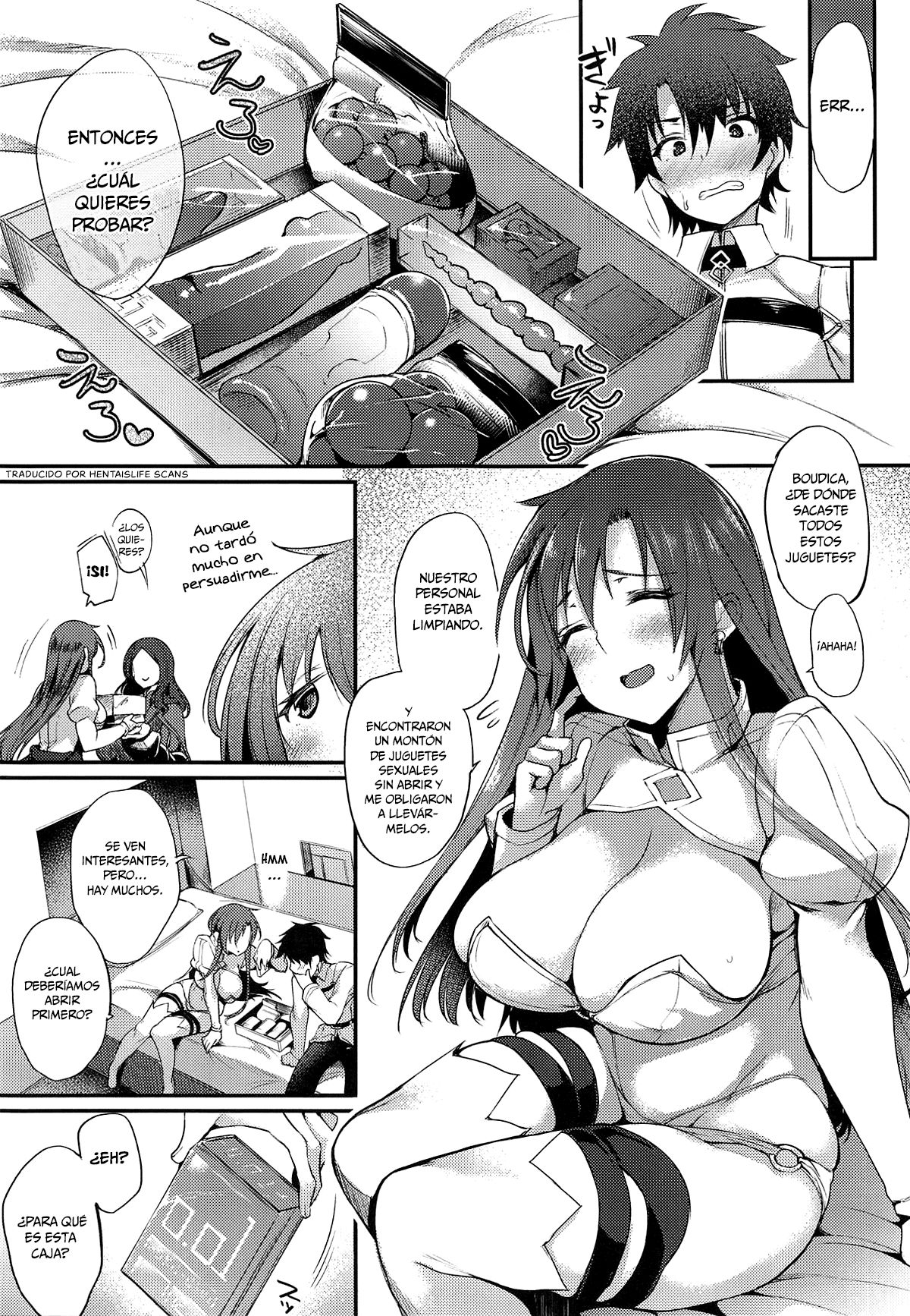 Boudica-san to Gom. -Condom Hen- | Boudica-san y Gom. -Edición Condón- page 4 full