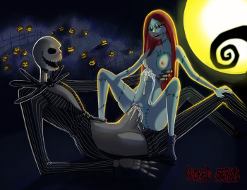 Sally x Oogie Boogie cover