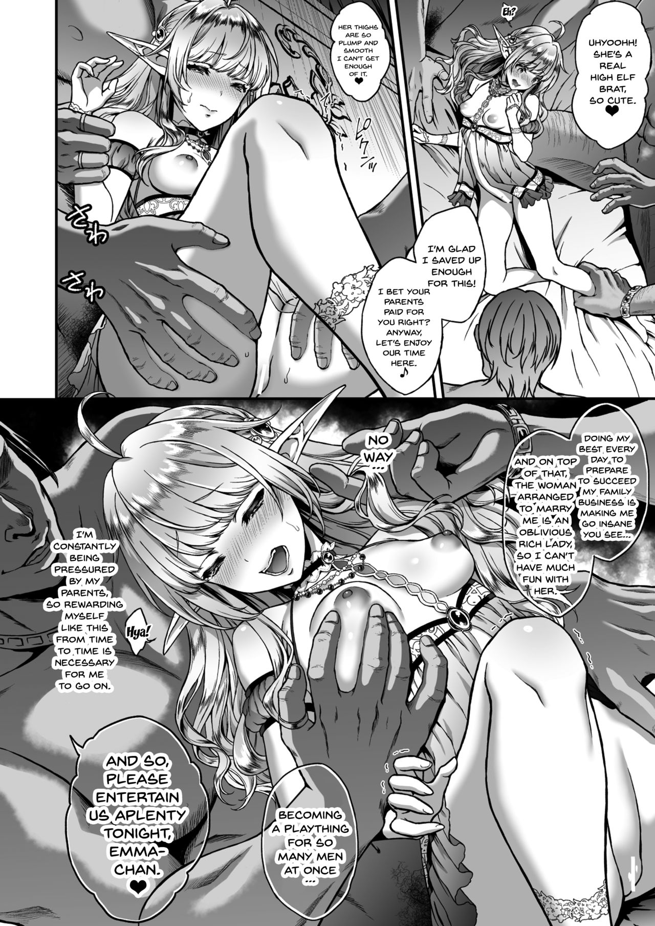 Tasogare no Shou Elf 4 | Twilight's Prostitute Elf 4 page 10 full