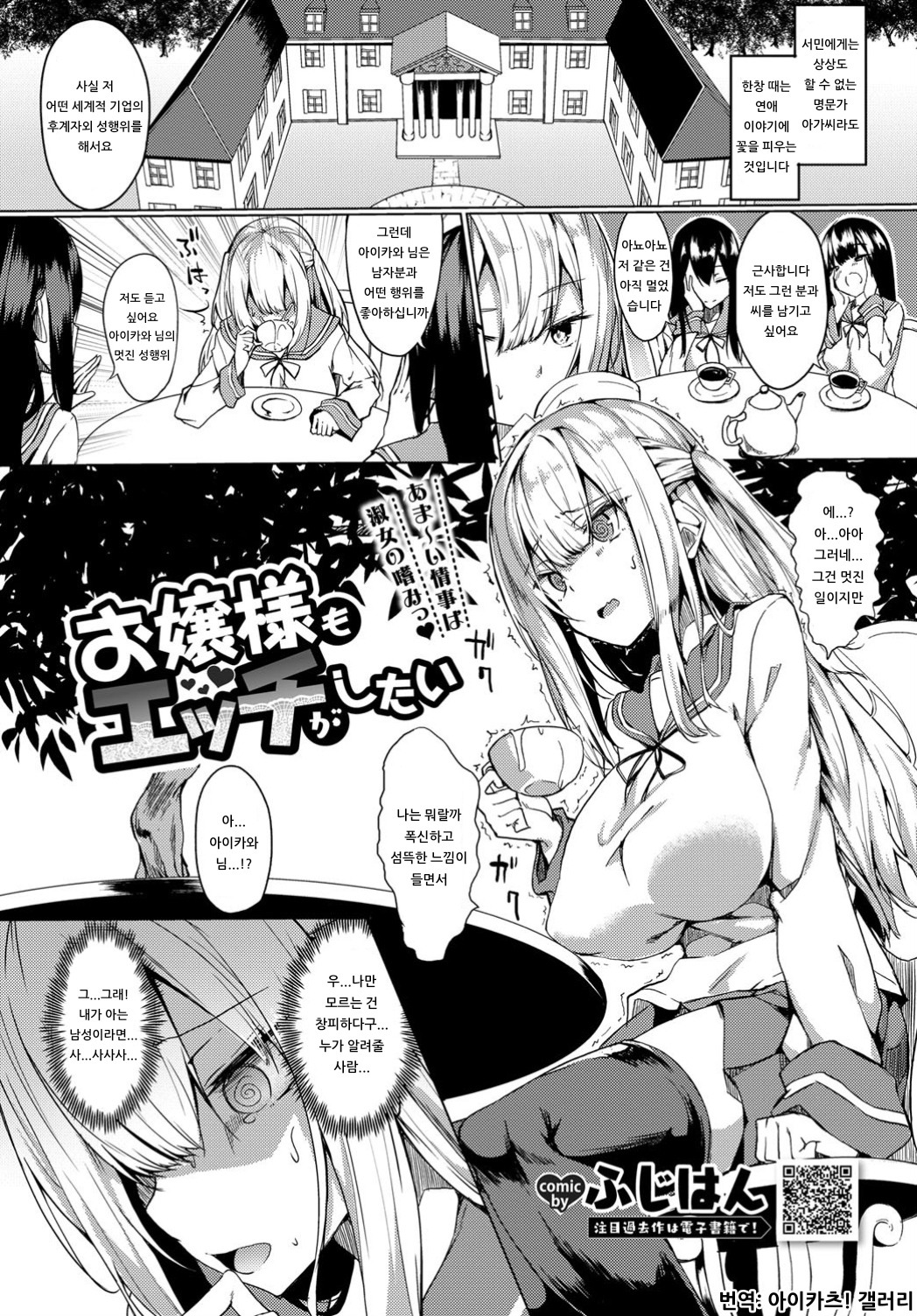 Ojou-sama mo Ecchi ga Shitai | 아가씨도 엣찌가 하고 싶어 page 1 full
