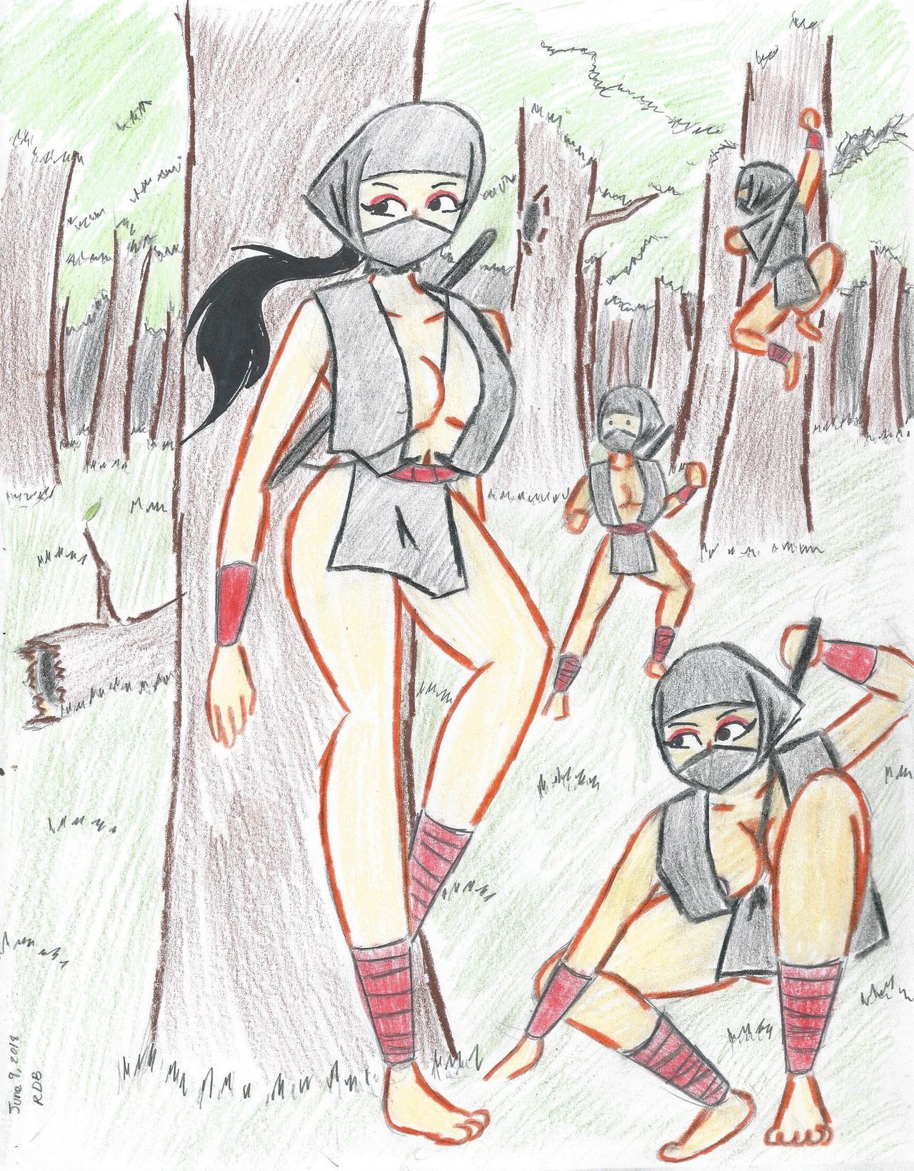Ninja Zakos page 9 full