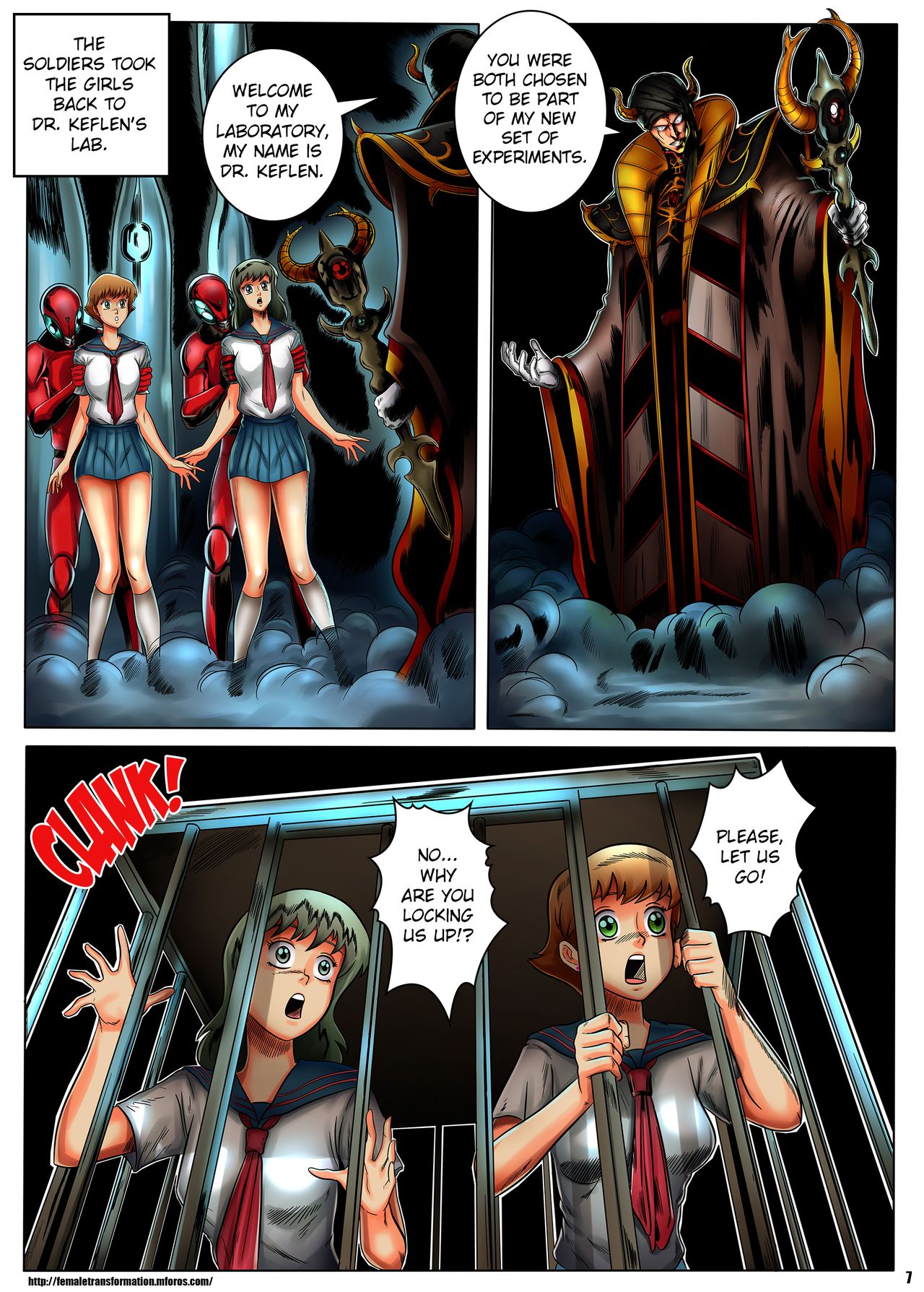 Dr. Keflen's Experiments #1 page 9 full