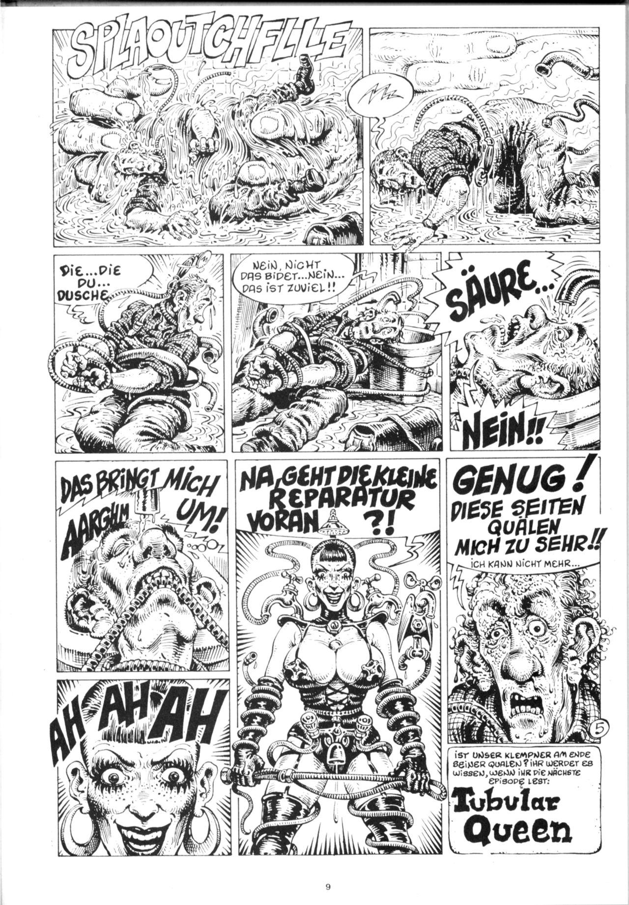 Die unbestandenen Abenteuer des verfluchten Klempners page 9 full