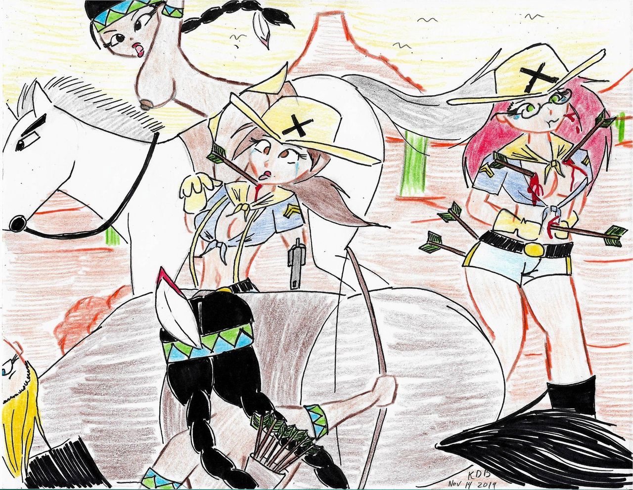 Cowgirls vs Indians page 6 full