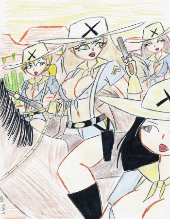 Cowgirls vs Indians cover